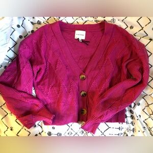 Gorgeous pink cardigan